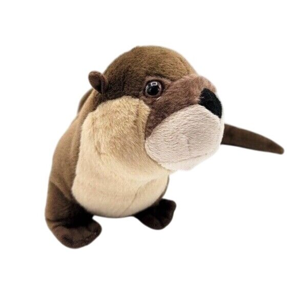 Wild Republic Cuddlekins River Otter Plush Brown 17.5" Realistic Stuffed Animal - Picture 4 of 11